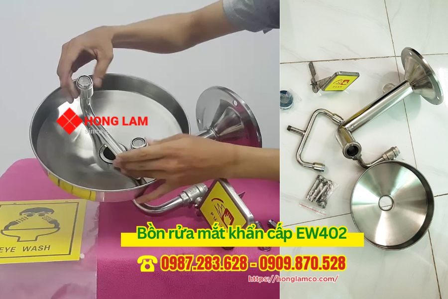 Giới thiệu tổng quan về bồn rửa mắt khẩn cấp EW402
