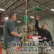 Kiểm tra bồn rửa mắt khẩn cấp theo tiêu chuẩn ANSI quốc tế