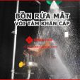 Chọn vòi sen khẩn cấp và bồn rửa mắt khẩn cấp cần xét điều kiện gì?