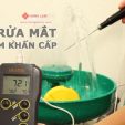 Yêu cầu sử dụng nguồn nước ấm cho bồn rửa mắt khẩn cấp