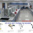 Mẫu bồn rửa mắt khẩn cấp phòng thí nghiệm đạt chuẩn an toàn