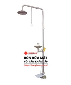 Bồn rửa mắt kết hợp tắm khẩn cấp EM304A1