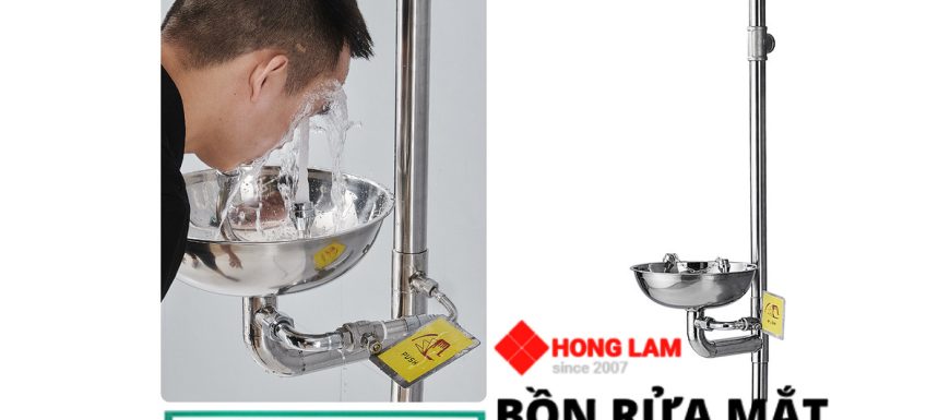 Tại Tphcm: cung cấp cây tắm khẩn cấp kèm vòi rửa mắt chính hãng
