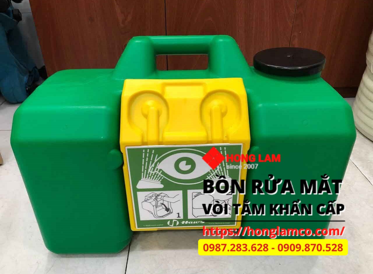Ở đâu sử dụng Bồn rửa mắt khẩn cấp di động?