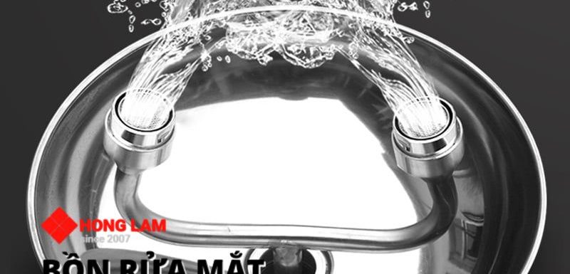 Trang bị Bồn rửa mắt khẩn cấp bằng thép không gỉ 304 cho công xưởng