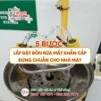 5 bước lắp bồn rửa mắt khẩn cấp chuyên nghiệp cho nhà máy